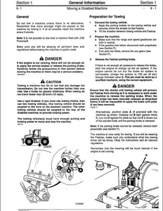 JCB 6×4 Groundhog Utility Vehicle Dumpster service manual