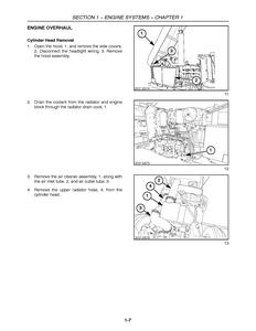 New Holland 3415 Tractor service manual
