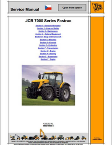 JCB JZ235 TIER III AUTO Tracked Excavators manual