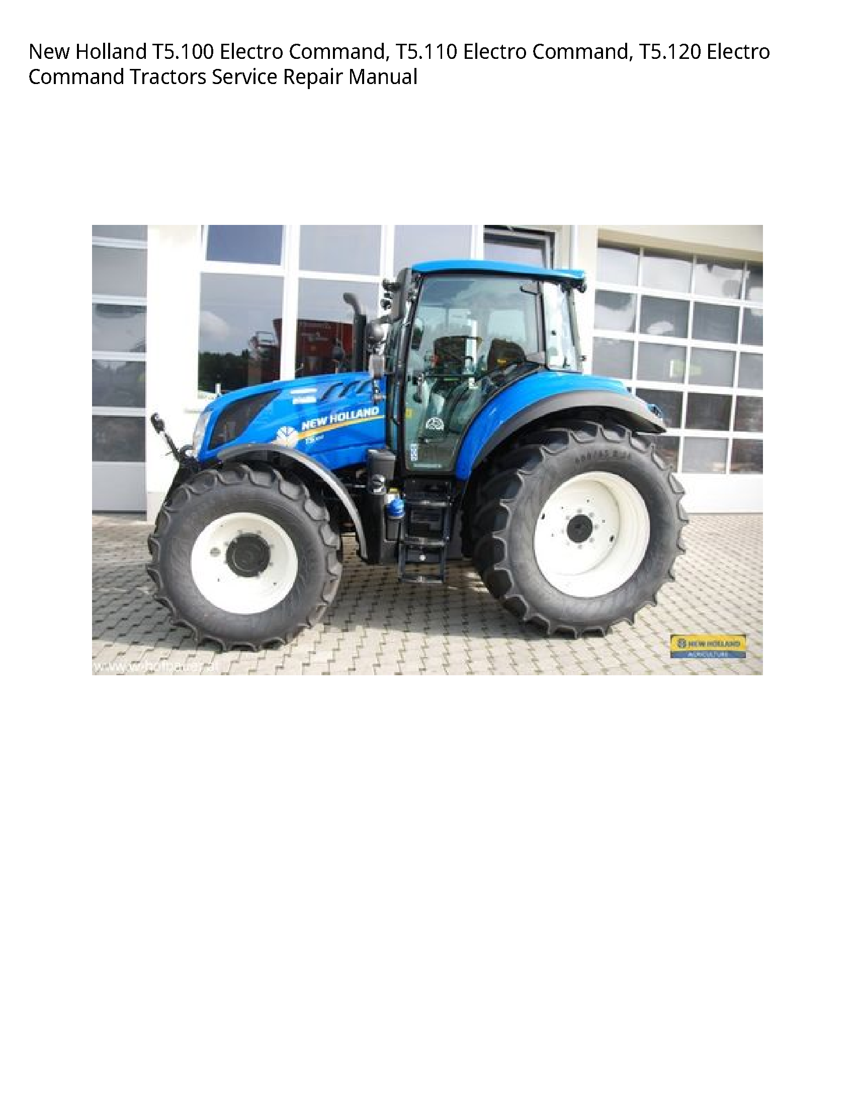 New Holland T5.100 Electro Command manual