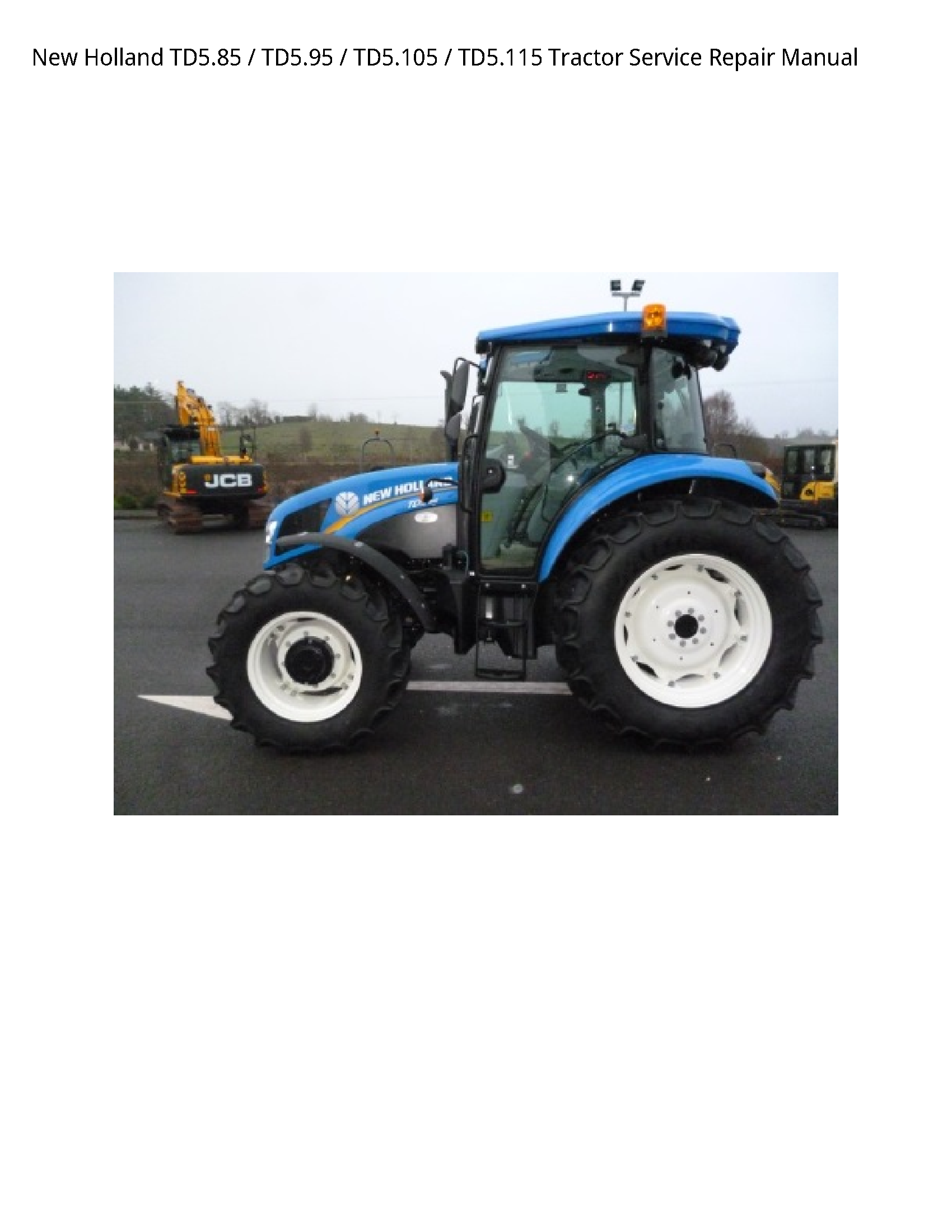 New Holland TD5.85 Tractor manual