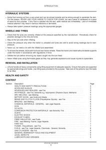 New Holland TD4.90F Tractors manual