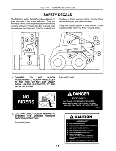 New Holland LX665 Skid Steer Loader Repair Service manual pdf
