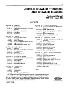 John Deere 1032 manual