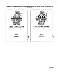 New Holland L465   Lx465   Lx485 Skid Steer Loader Service Repair Manual preview