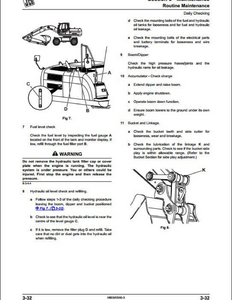 JCB 526S Rear Engine Loadalls manual
