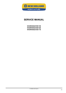 New Holland 55 Workmaster Workmaster Workmaster Tractor manual