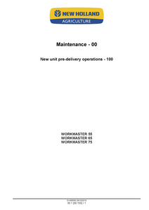 New Holland 75 Workmaster Workmaster Workmaster Tractor manual pdf
