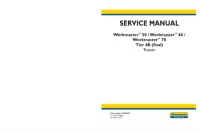 New Holland Workmaster 50   Workmaster 60   Workmaster 70 Tier 4B (final) Tractor Service Repair Manual preview