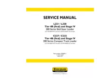New Holland L221 / L228 Tier 4B (final) and Stage IV 200 Series Skid Steer Loader & C227 / C232 Tier 4B (final) and Stage IV 200 Series Compact Track Loader Service Repair Manual EU preview
