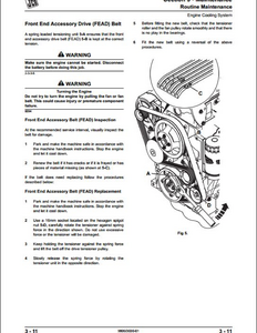 JCB 3 Dieselmax Tier SE Engine(SE Build) manual pdf