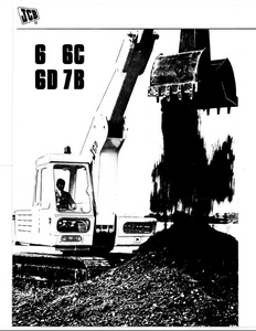 JCB JS70 Tracked Excavators manual