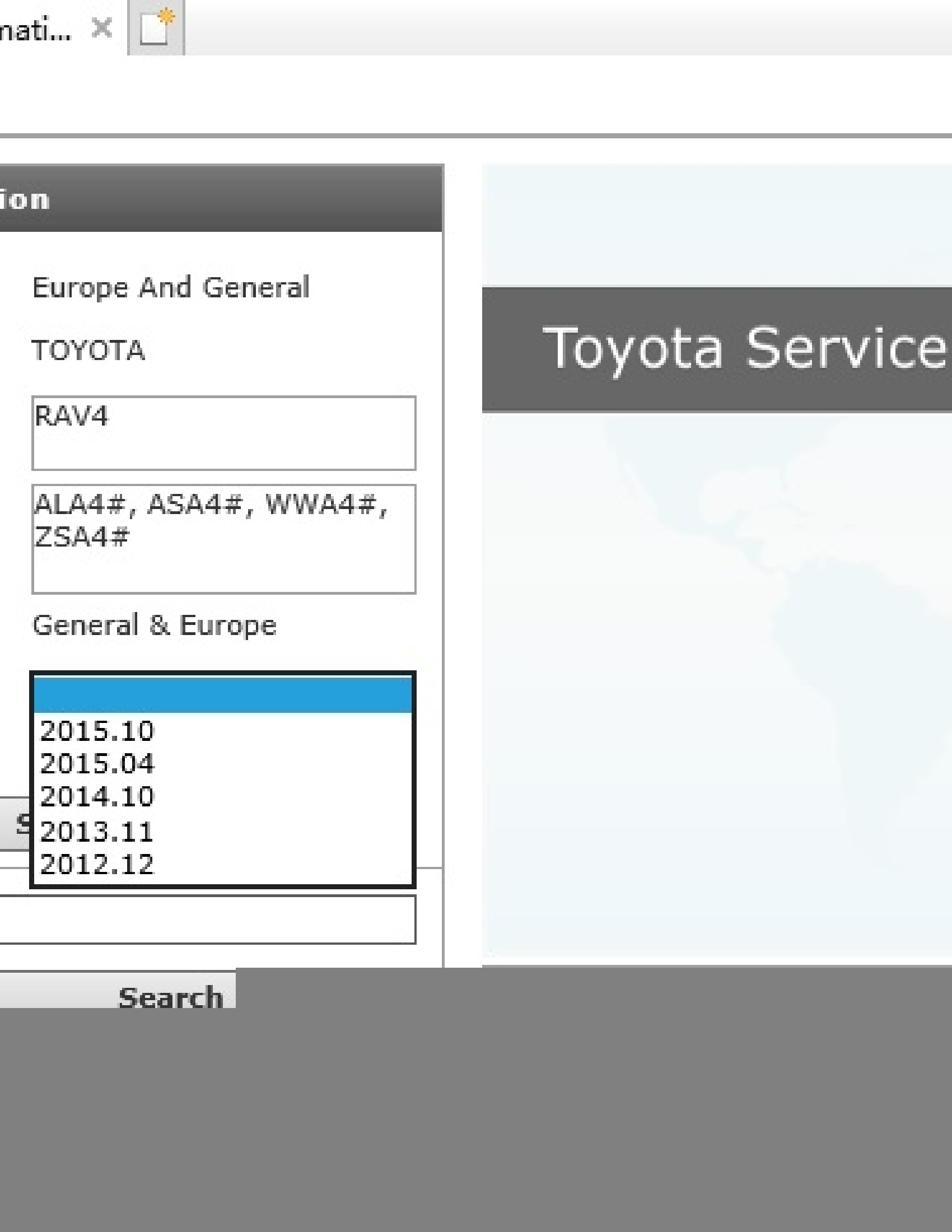 Toyota (ZZT250 AVENSIS Series manual