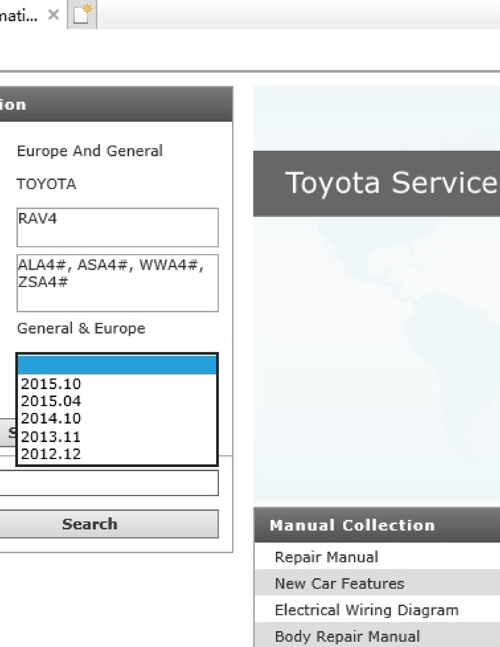 Toyota RAV4  manual