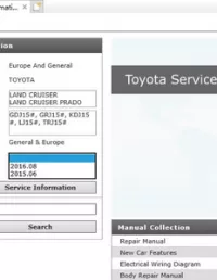 Toyota LAND CRUISER / LAND CRUISER PRADO (GDJ15#  GRJ15#  KDJ15#  LJ15#  TRJ15#) Service Repair Manual & EWD (2015-2018) preview