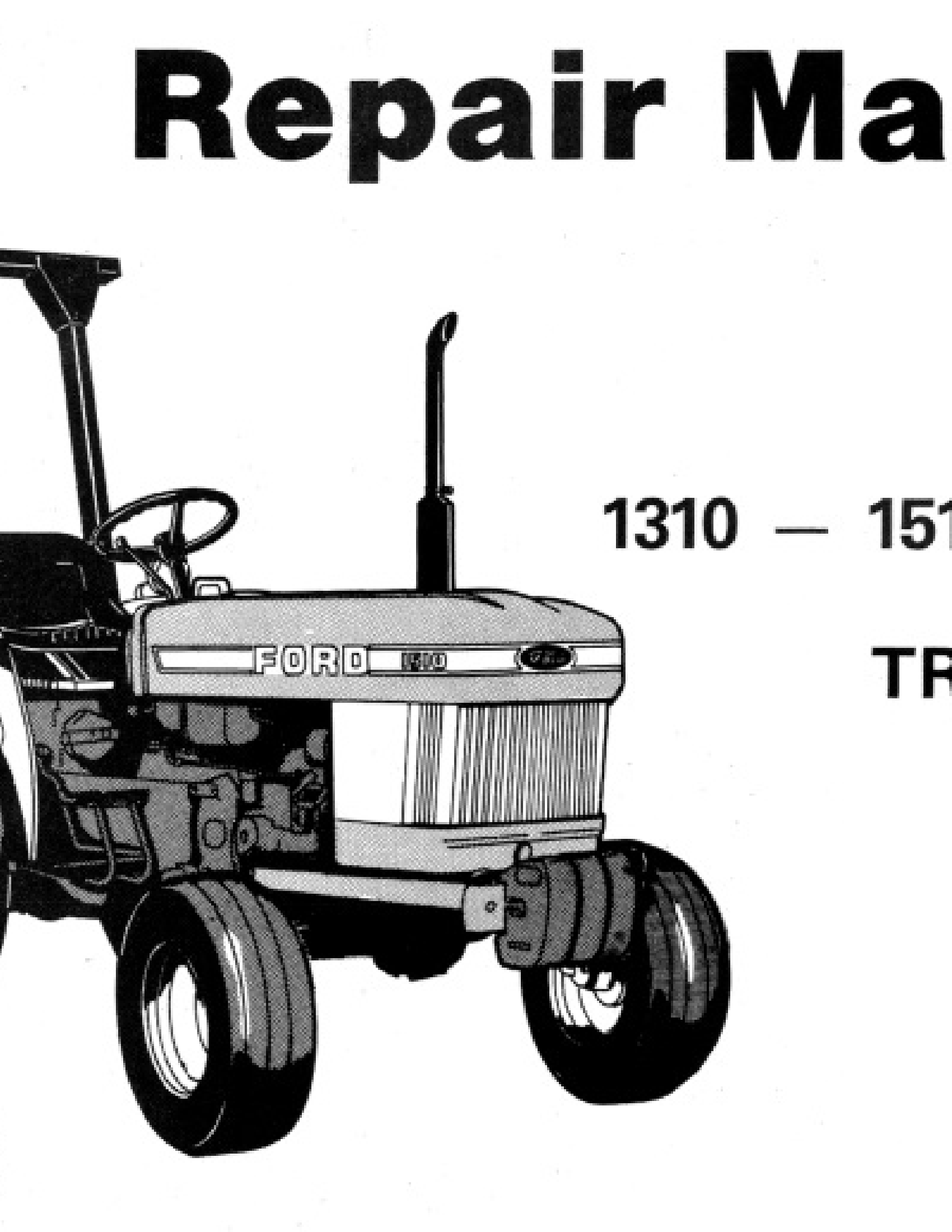  1310 Tractors manual