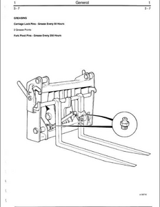 JCB 530 Series Telescopic Handler Service manual