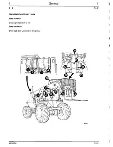 JCB 1D Parts service manual