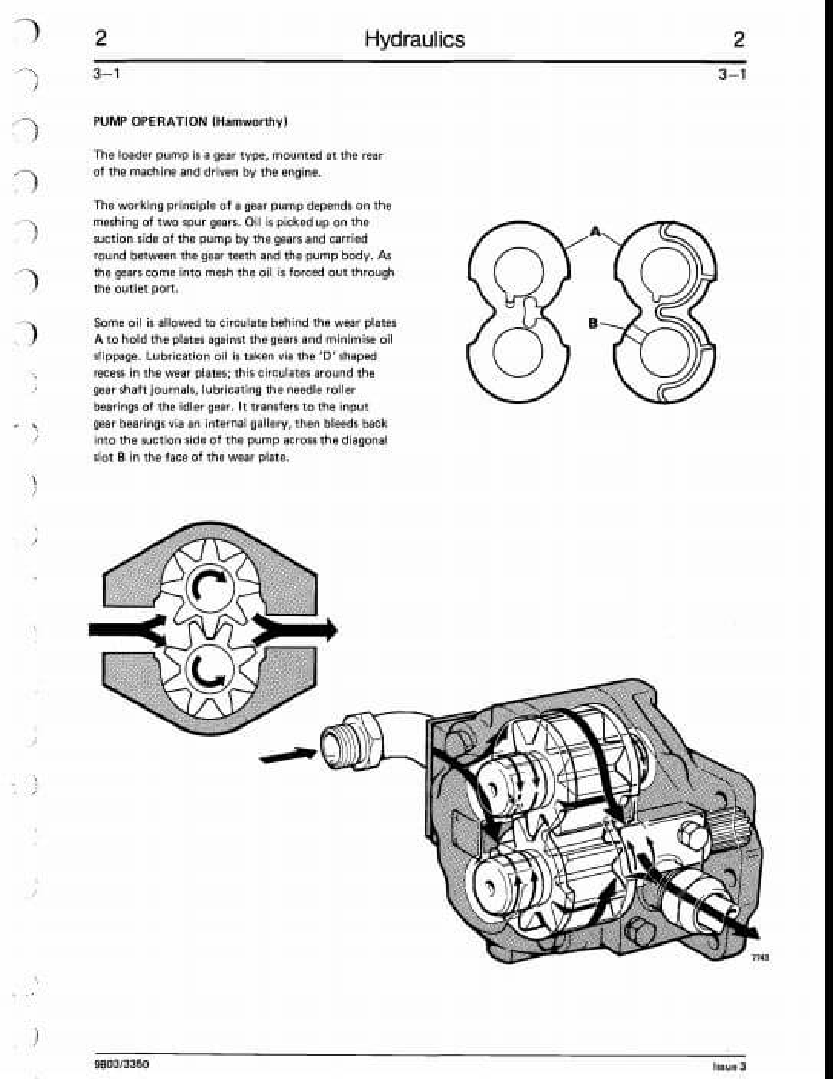 JCB 1D Parts manual