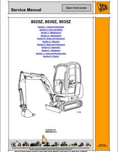 JCB 4X4 Groundhog Utility Vehicle manual
