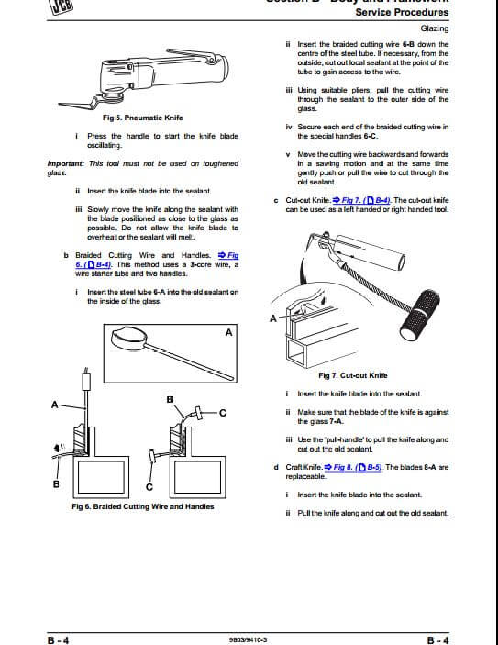 JCB 4X4 Groundhog Utility Vehicle manual