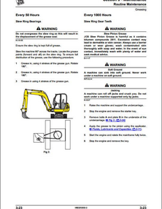 JCB HTD5 Tracked Dumpster service manual
