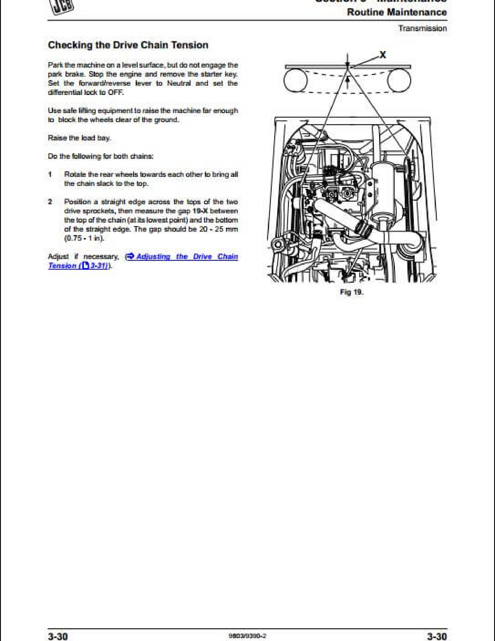 JCB HTD5 Tracked Dumpster manual