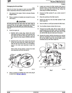 JCB 801 Tracked Excavator service manual