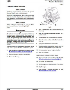 JCB 8032Z Mini Excavator manual
