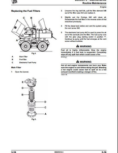 JCB 8032Z Mini Excavator manual pdf