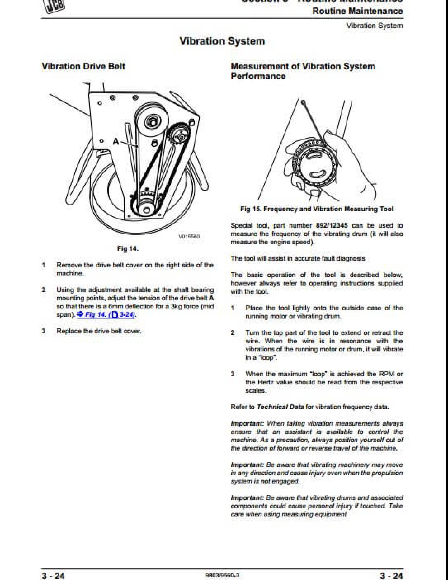 JCB 55 VMS Roller manual