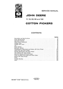 John Deere 12 manual