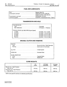 John Deere SM2088 manual pdf