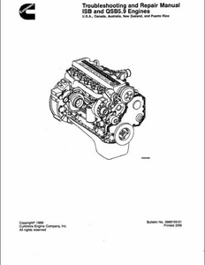 Cummins ISB Engines manual