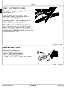 John Deere F935  manual