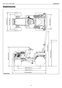 Kubota BT600 WSM Front Backhoe Tractor manual pdf