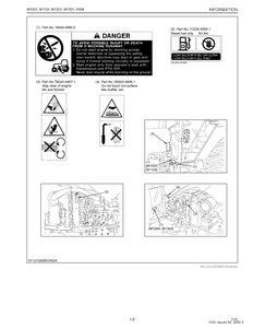 Kubota M135X WSM Tractor service manual
