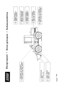Terex 841 Schaeff SKL Wheel Loader Parts Catalog service manual