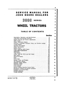 John Deere sm2041 manual