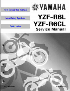 Yamaha YZF-R6L Motocycle manual