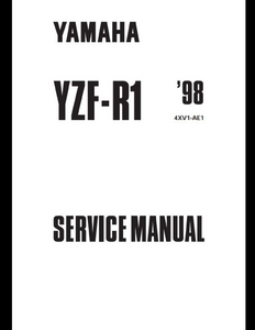 Yamaha YZF-R1 Motocycle manual