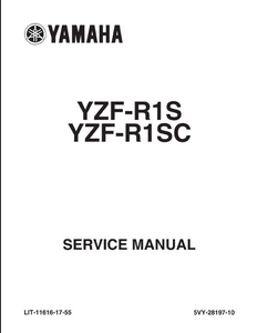 Yamaha YZF-R1S(C) Motocycle manual