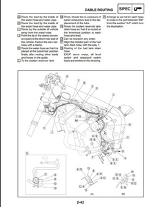 Yamaha YZF-R1S(C) Motocycle manual pdf