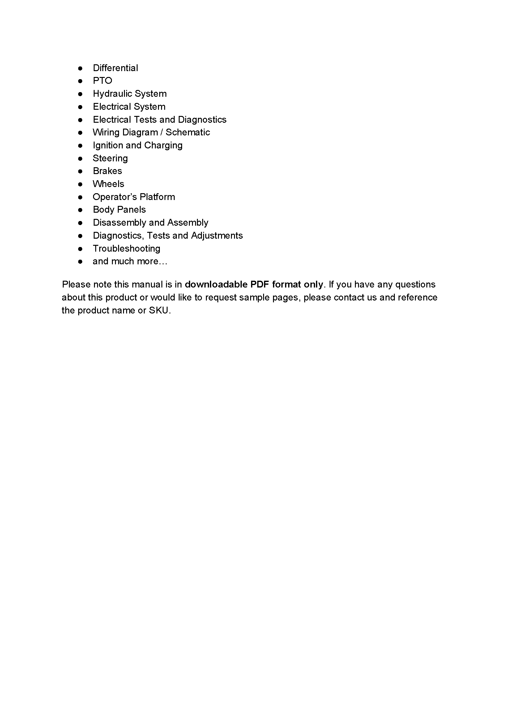 John Deere 4930 Self-Propelled Sprayers manual pdf