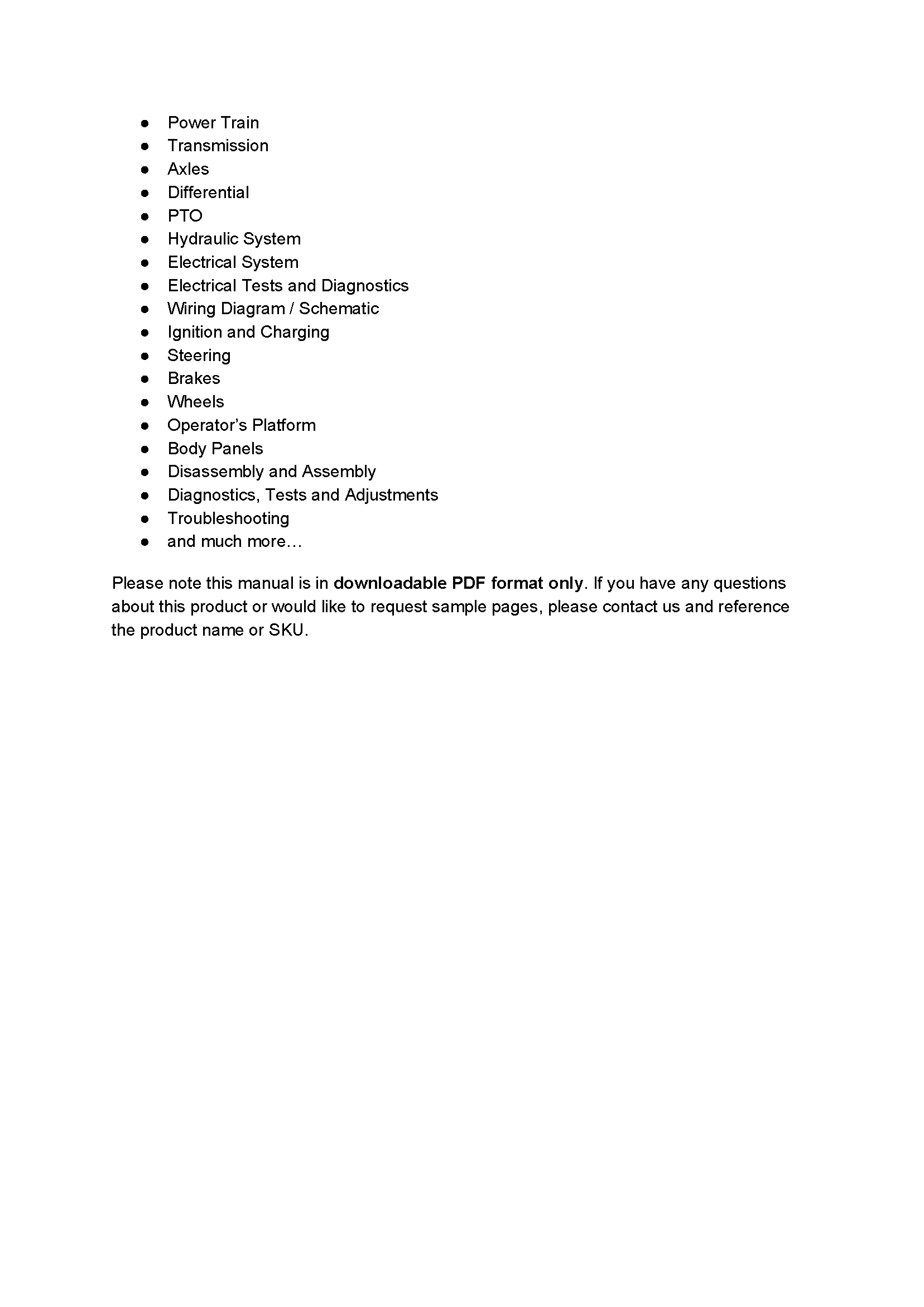 John Deere 4930 Self-Propelled Sprayer manual pdf