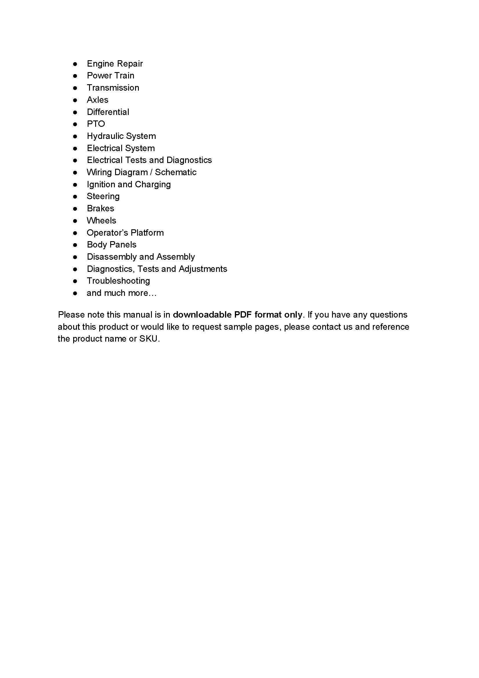 John Deere 323D  manual pdf