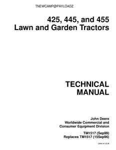 John Deere 445 manual