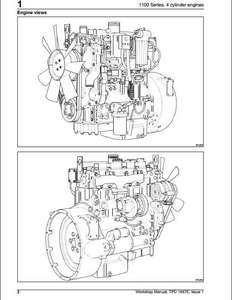 Perkins 1100 Series Engine manual pdf