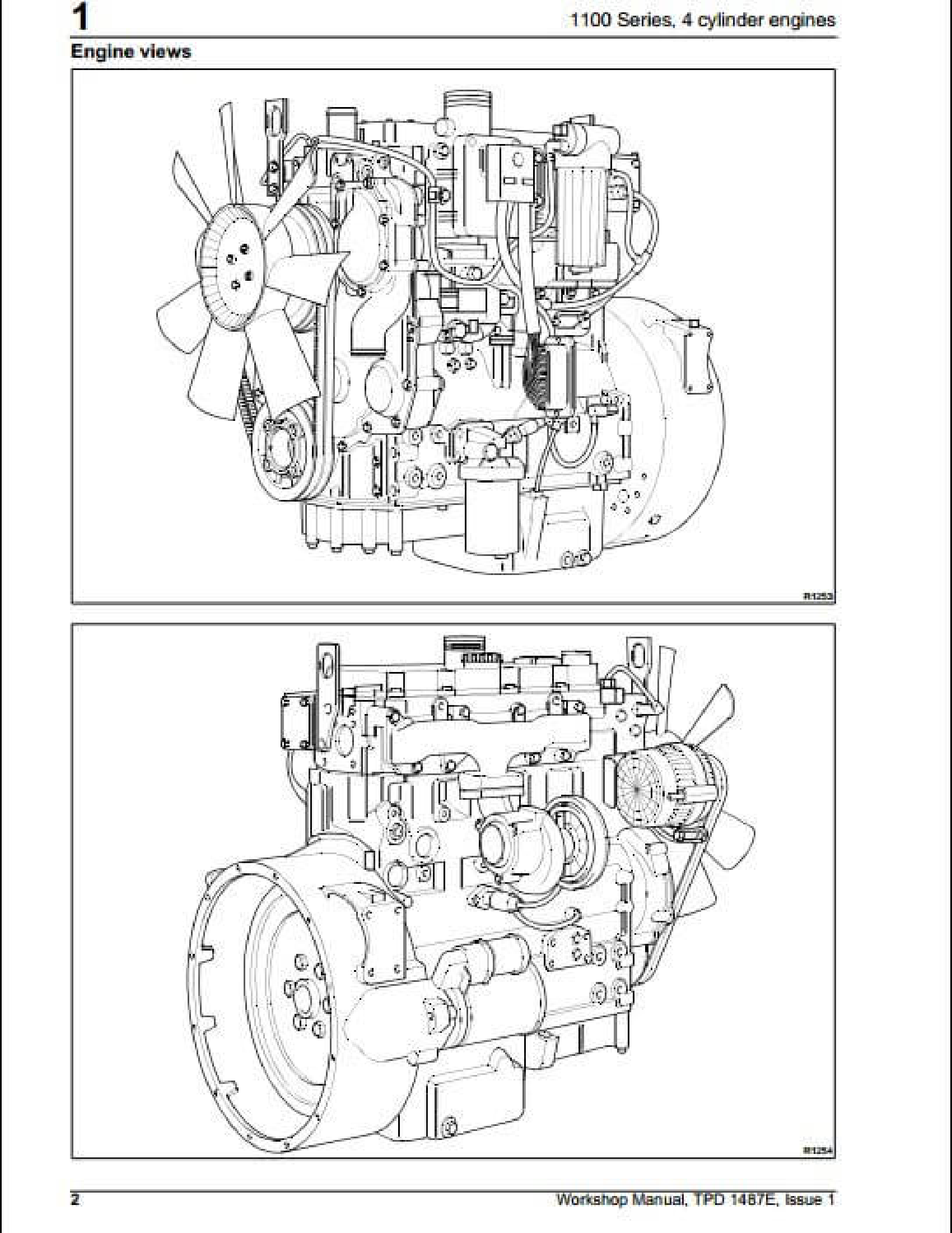 Perkins 1100 Series Engine manual