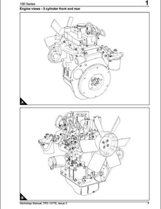 Perkins 100 Series Engine manual